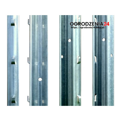 Słupki do siatki leśnej typ Z - 2,60 m