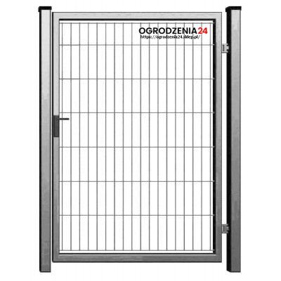 Furtka wypełniona panelem - ocynkowana ogniowo
