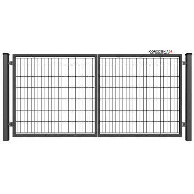 Brama wypełniona panelem - antracyt , brązowa , czarna , srebrna , zielona - 3,00 m