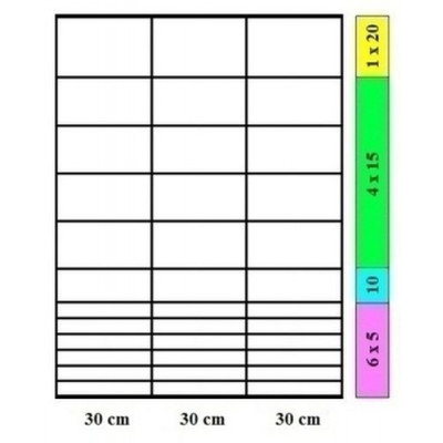 Siatka leśna - 120/13/30 G6 - 50 m