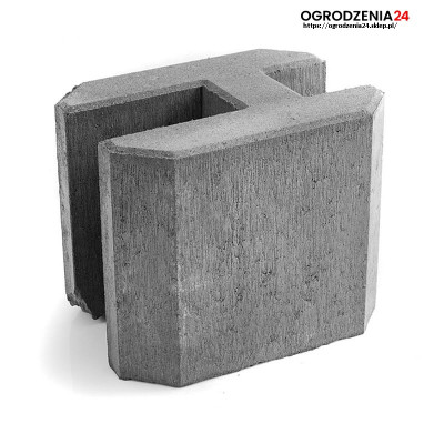 Pustak betonowy - Przelotowy 20 cm